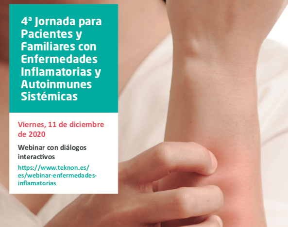 WEBINAR 4ª Jornada para Pacientes y Familiares con Enfermedades Inflamatorias y Autoinmunes Sistémicas