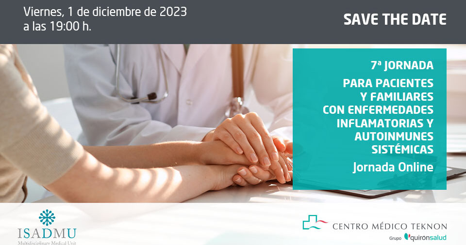 7ª Jornada para Pacientes y Familiares con Enfermedades Inflamatorias y Autoinmunes Sistémicas